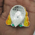Pure Silver Gold Butterfly Fancy Diya 15g